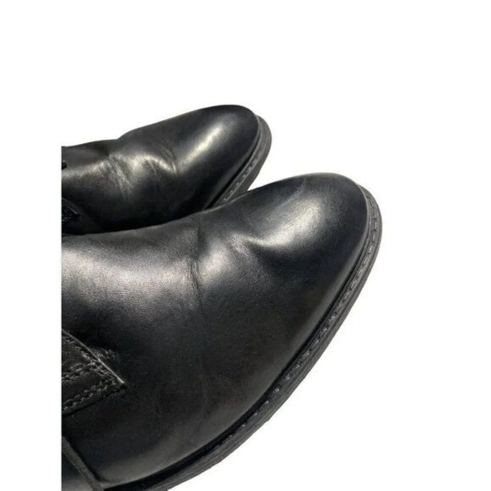 Clarks Mens Black Leather Chukka Boots Lace Up Ankle Boots Siz 11.5 261193877105